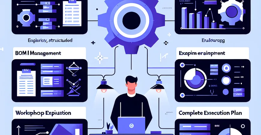  制造业ERP必备功能：从BOM管理到车间执行的完整方案